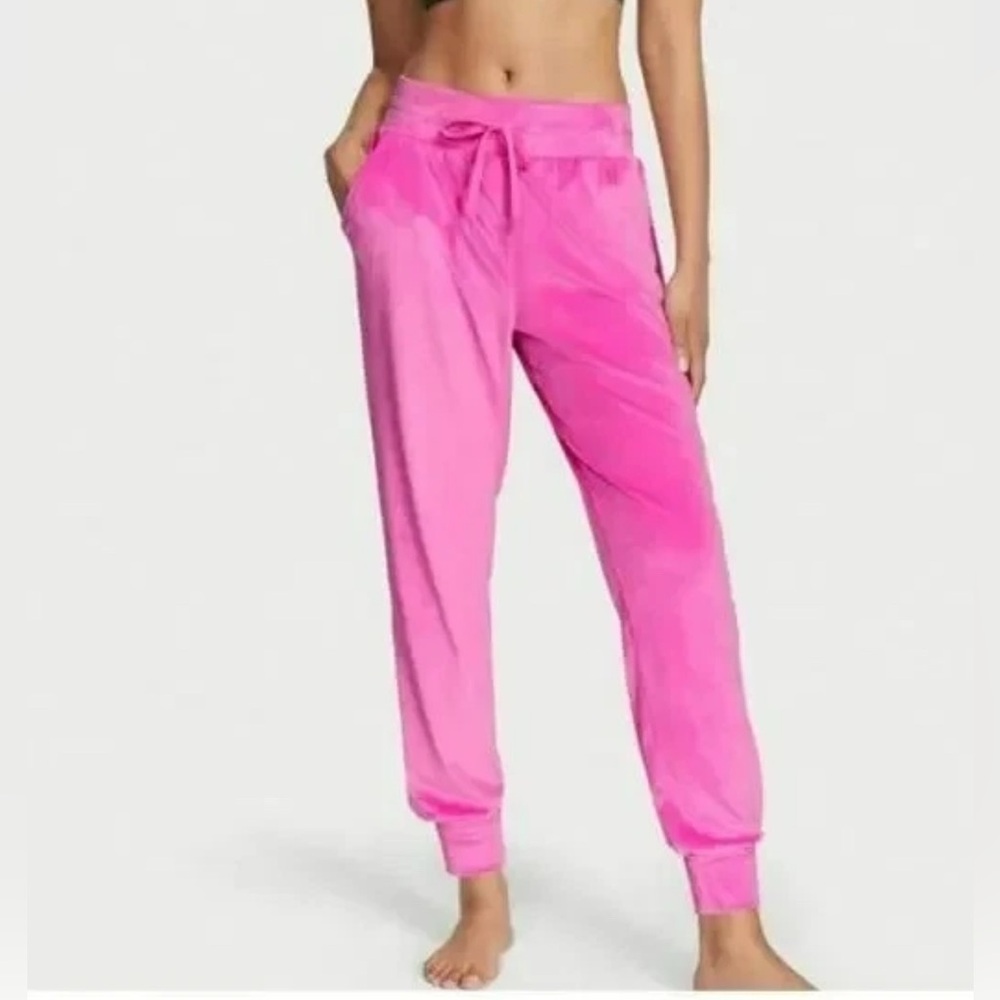 Victoria's Secret Velour Jogger Pants, Sweatpants -  hot pink